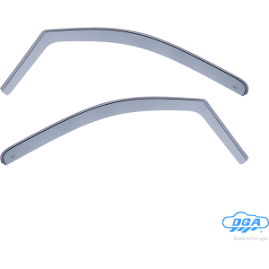 Set deflettori aria anteriori ad incastro, tipo lungo - compatibile per Citroen Jumpy (04/16>)  - Citroen SpaceTourer (06/16>)