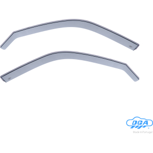 Set deflettori aria anteriori ad incastro, tipo lungo - compatibile per Citroen C4 Grand Picasso (10/13>05/18)  - Citroen C4 Picasso (06/13>05/18)  - Citroen C4 Spacetourer (06/18>03/21)  - Citroen Grand C4 Spacetourer (06/18>05/22)