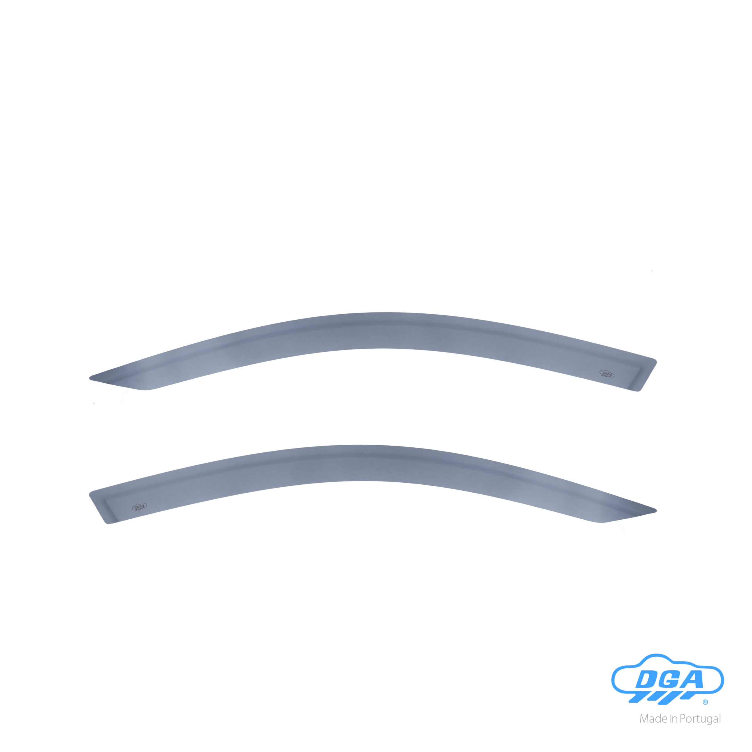 Set deflettori aria anteriori adesivi - compatibile per Audi A6 4p (04/11>06/18) - Audi A6 Avant (09/11>07/18)
