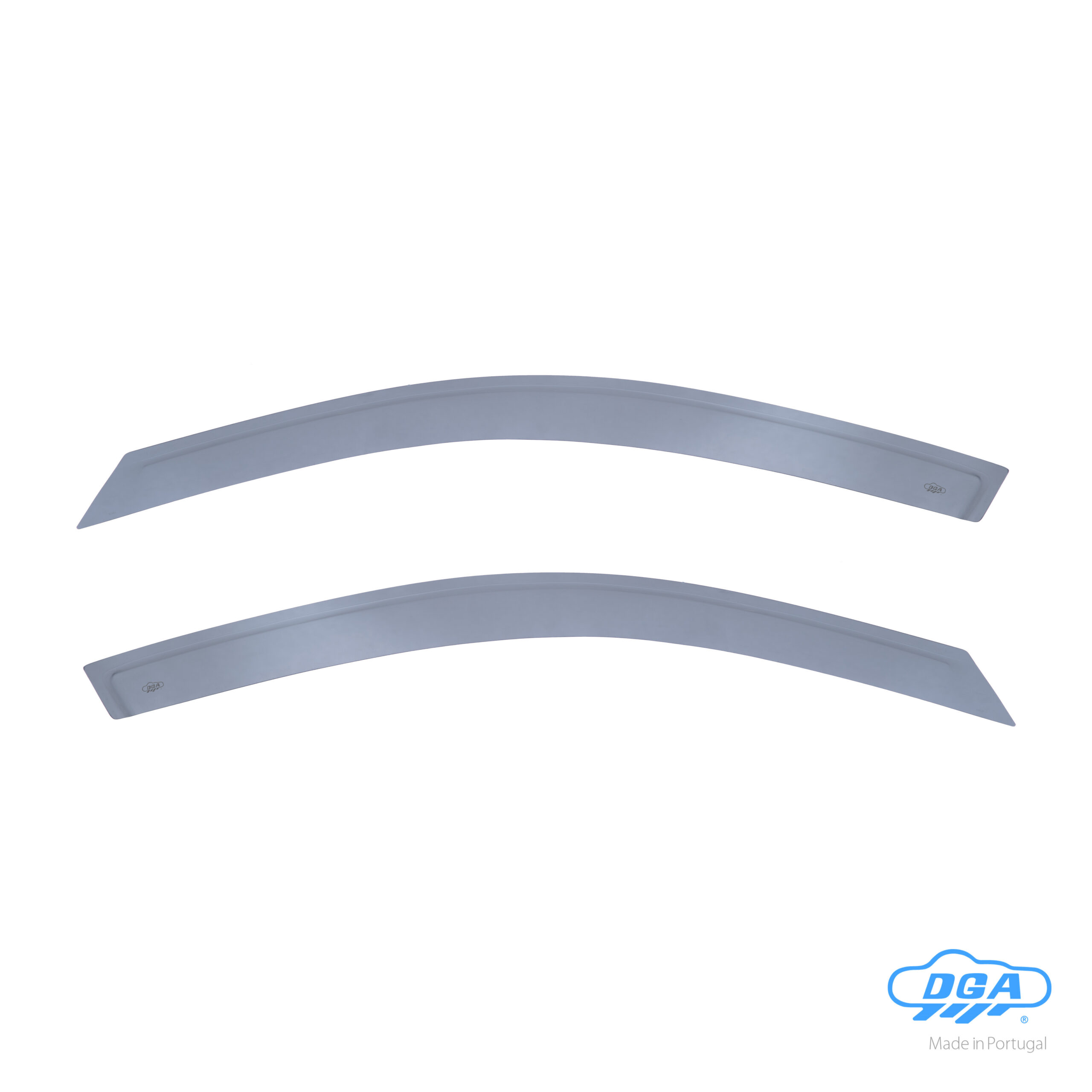 Set deflettori aria anteriori adesivi - compatibile per Peugeot 4007 (07/08>12/12)