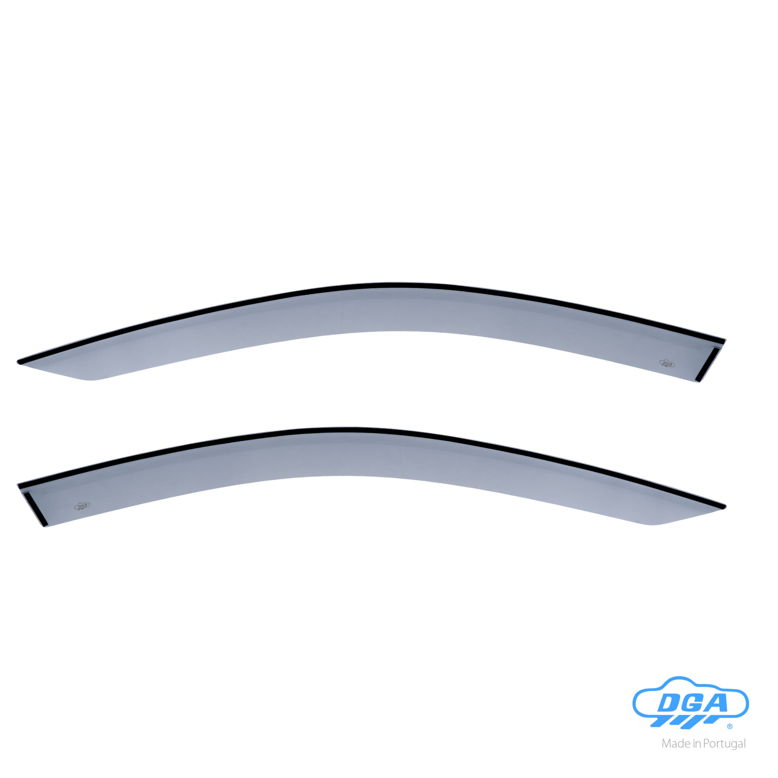 Set deflettori aria anteriori adesivi - compatibile per Seat Toledo (01/13>07/15)