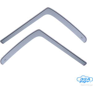 Set deflettori aria anteriori ad incastro, tipo lungo - compatibile per Mercedes Sprinter (06/06>05/18)