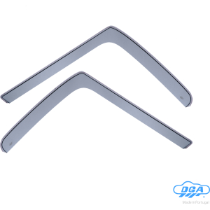 Set deflettori aria anteriori ad incastro, tipo lungo - compatibile per Mercedes Sprinter (06/18>)