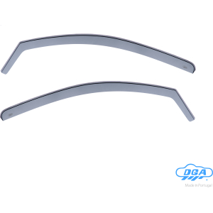 Set deflettori aria anteriori ad incastro, tipo lungo - compatibile per Opel Corsa C 3p (10/00>08/06)