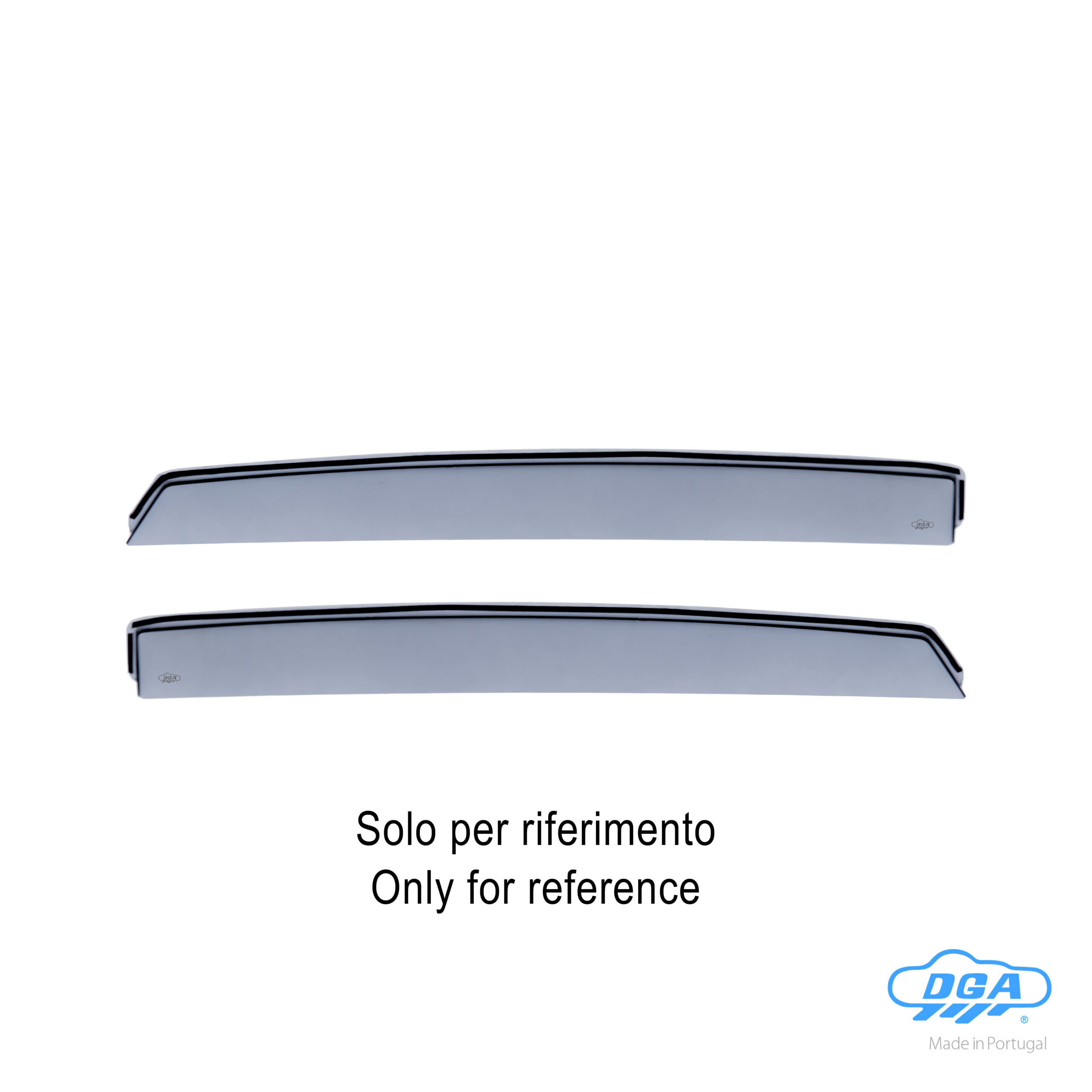 Set deflettori aria posteriori ad incastro - compatibile per Ford Kuga (11/19>)