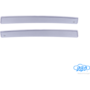 Set deflettori aria posteriori ad incastro - compatibile per Volkswagen Golf VI 5p (11/08>10/12)