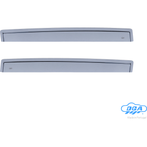 Set deflettori aria posteriori ad incastro - compatibile per Volkswagen Golf VII 5p (11/12>12/19)