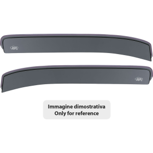 Set deflettori aria posteriori ad incastro - compatibile per Volvo XC60 (11/08>04/17)