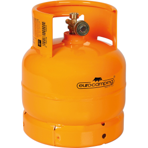 Bombola GPL, uscita rubinetto verticale, attacco W20 x 1/14” sx maschio - 2 Kg (4,8 L)