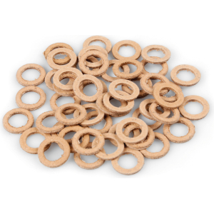 Set 50 pezzi guarnizione in salpa, Ø 10.5x17x2 mm