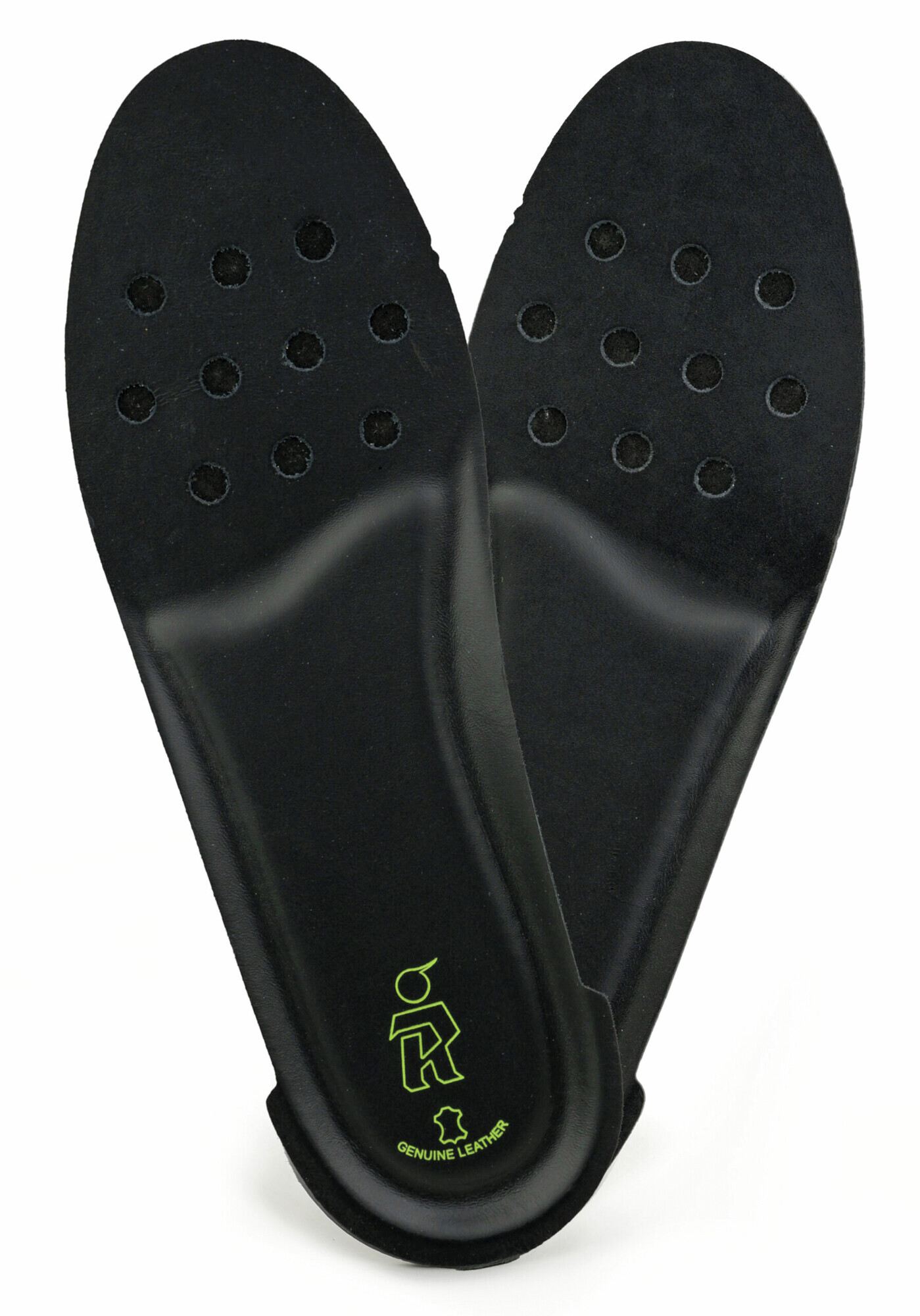 Solette Antistatiche in Memory Foam con rivestimento in Vera Pelle - EU 44 - UK 10