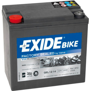 Batteria 12V - Exide Bike GEL - 14 Ah - 150 A