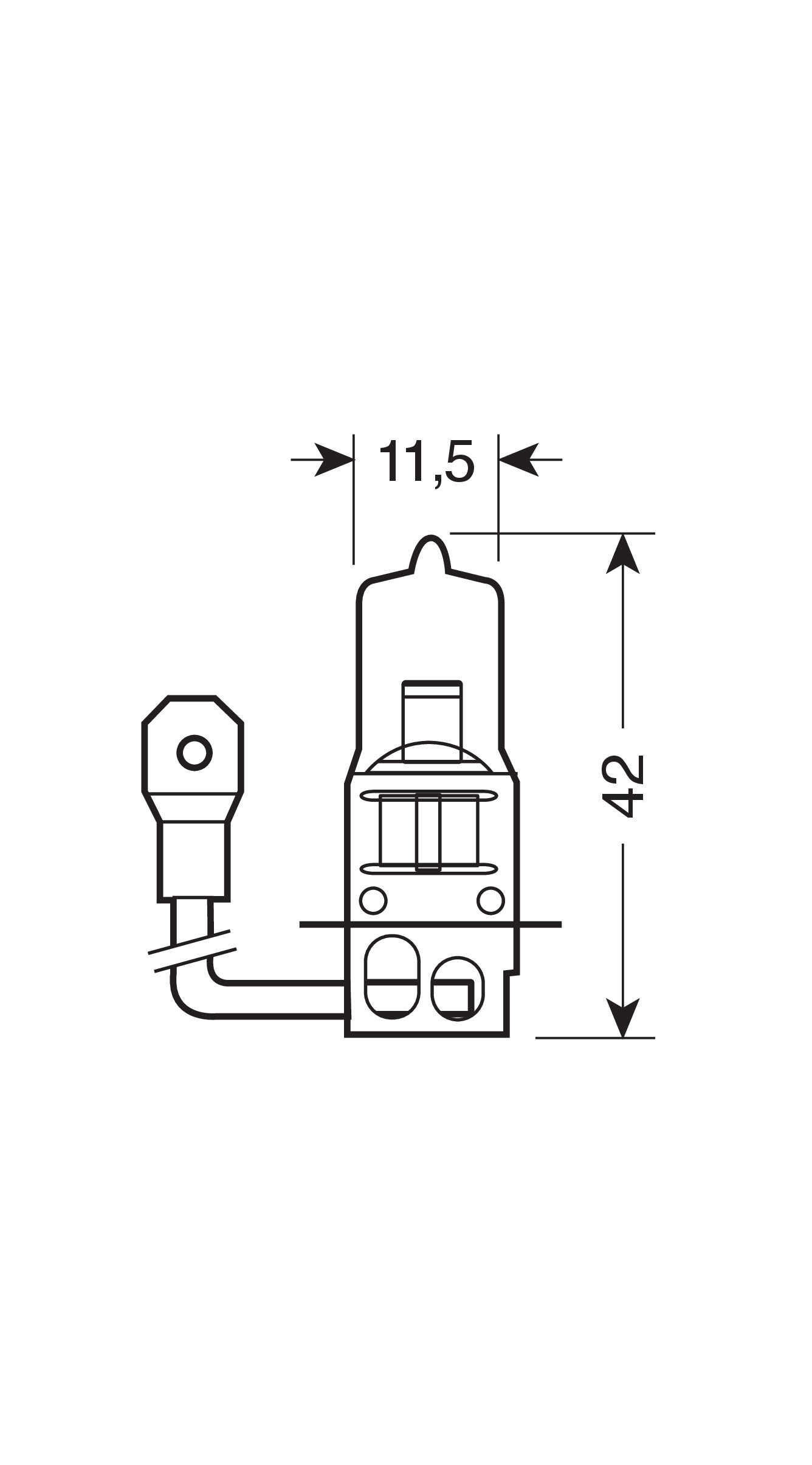 24V Original Line - H3 - 70W - PK22s - 1 pz - Scatola - immagine 2