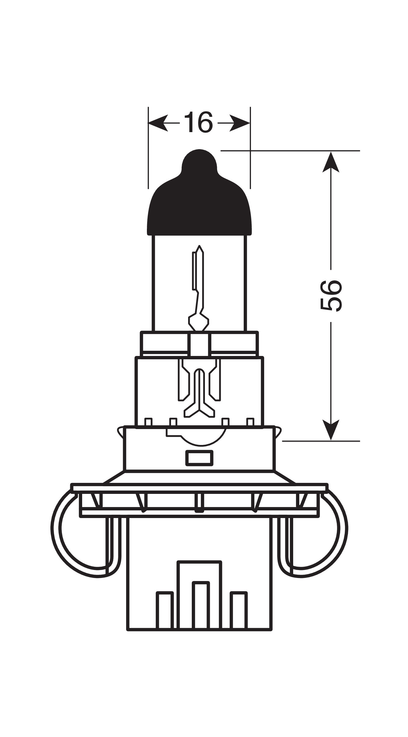 12V Original Line - H13 - 60/55W - P26,4t - 1 pz - Scatola - immagine 2