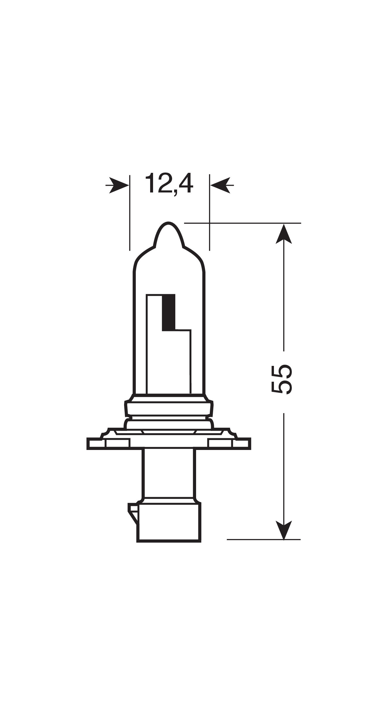 12V Original Line - HB3A - 60W - P20d - 1 pz - Scatola - immagine 2