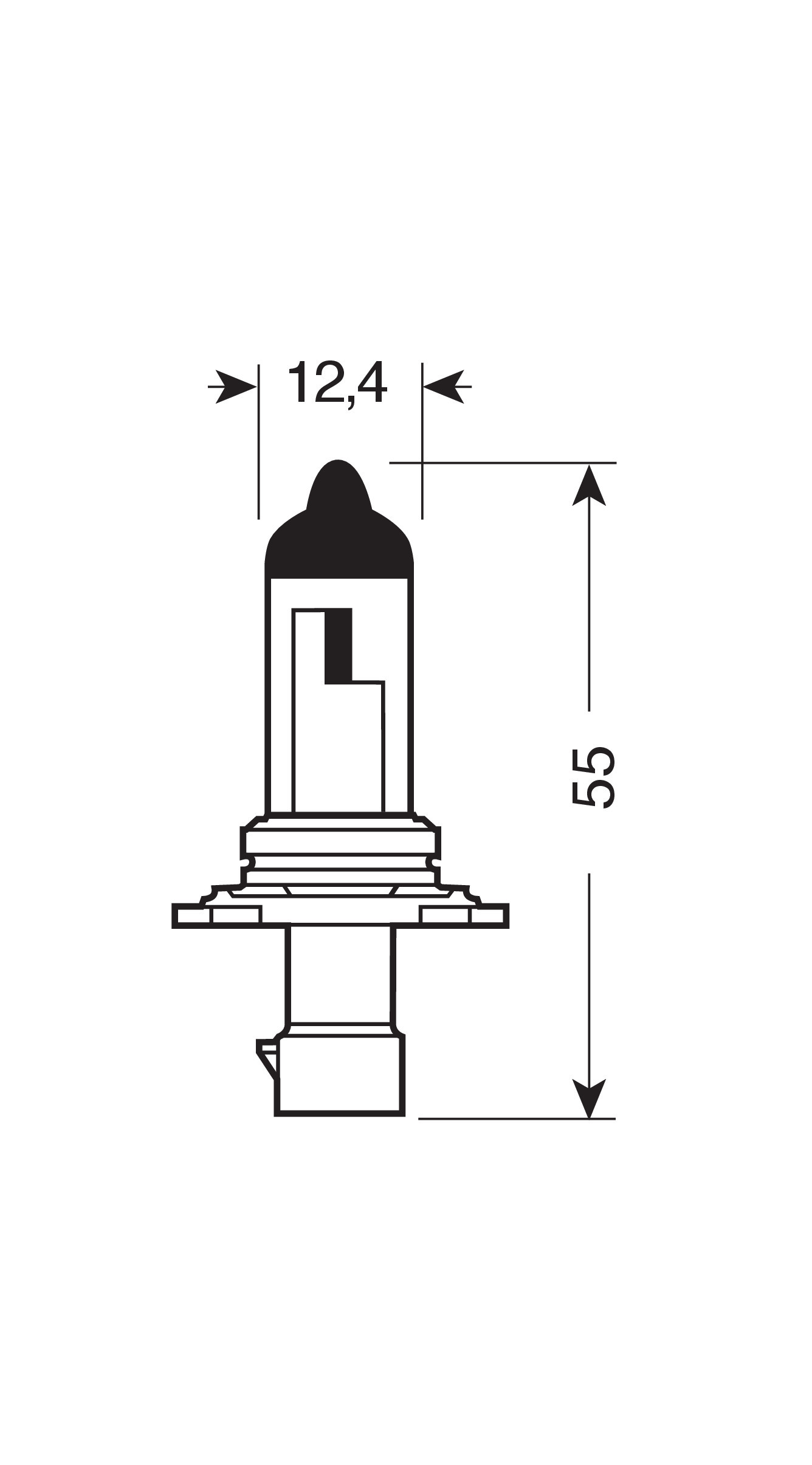 12V Original Line - HB4A - 51W - P22d - 1 pz - Scatola - immagine 2