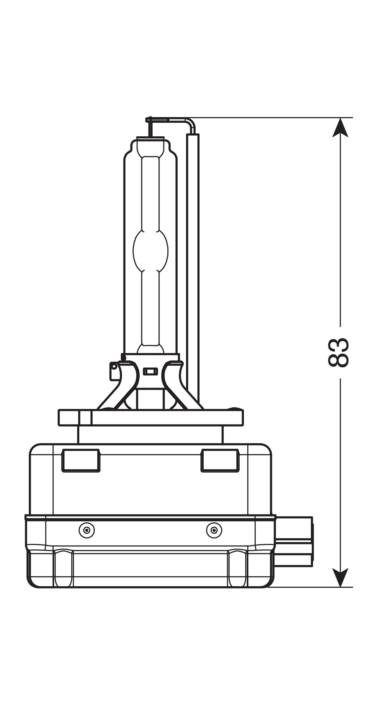 Xenarc - D1S - 35W - PK32d-2 - 1 pz - Scatola - immagine 2