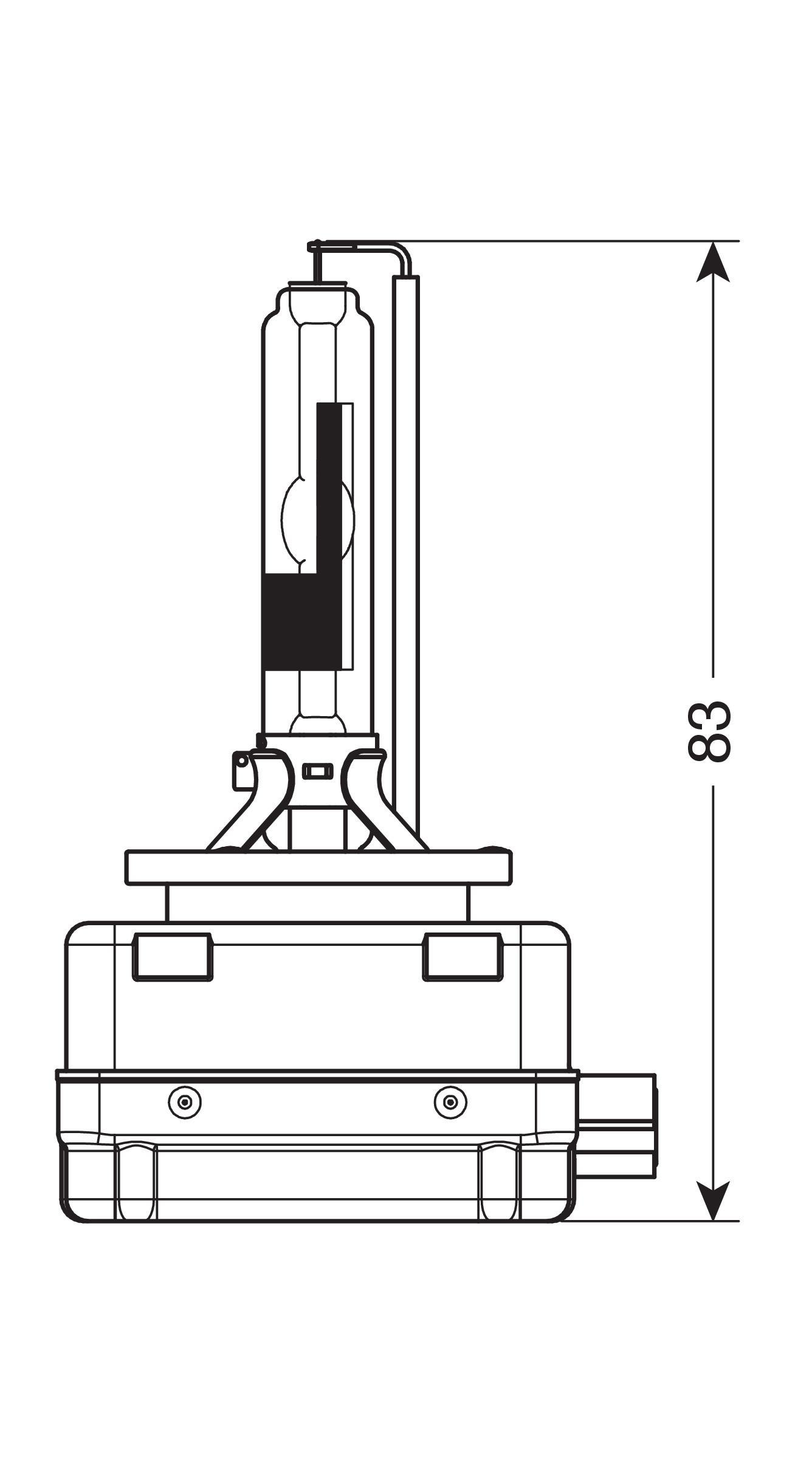 Xenarc - D3R - 35W - PK32d-6 - 1 pz - Scatola - immagine 2