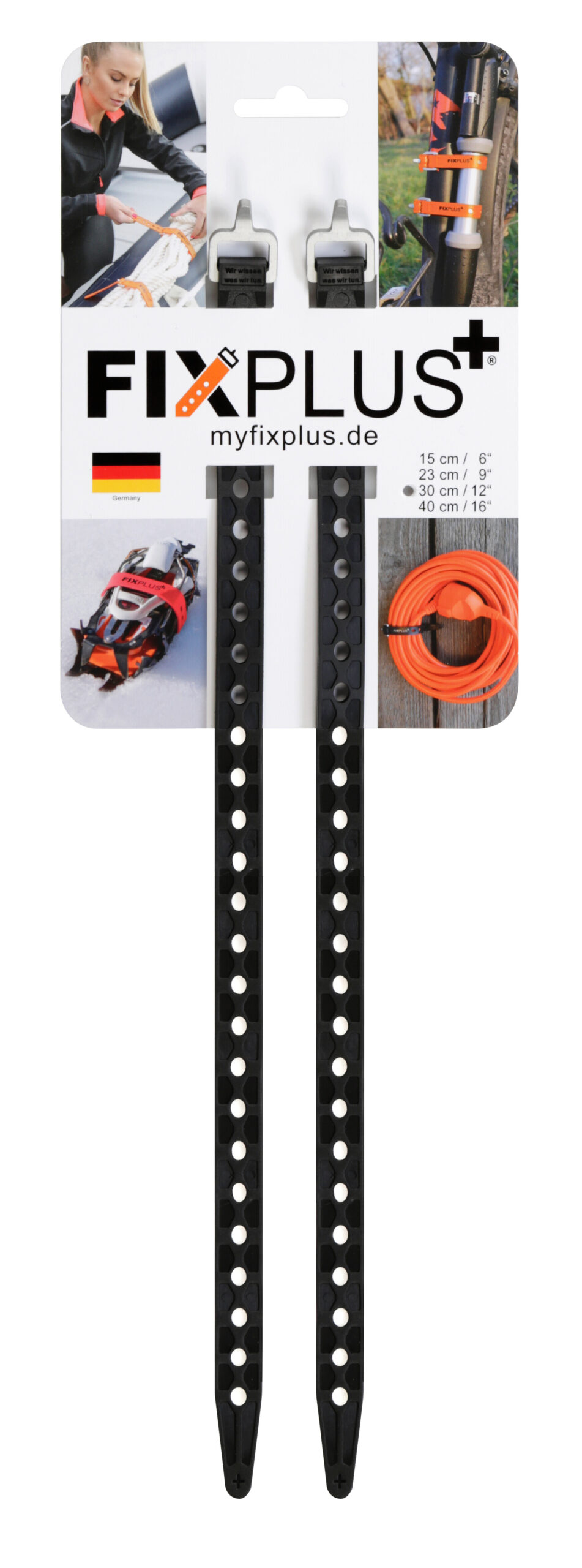 FixPlus Nano, cinghia elastica di fissaggio, 2 pz - 1,25 x 30 cm - immagine 9