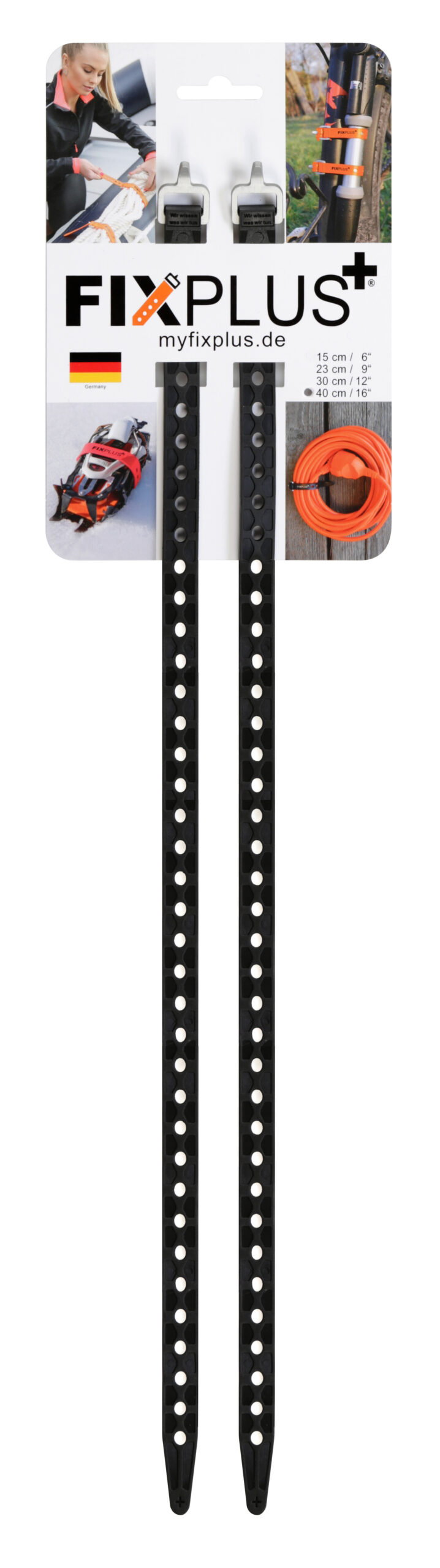 FixPlus Nano, cinghia elastica di fissaggio, 2 pz - 1,25 x 40 cm - immagine 9