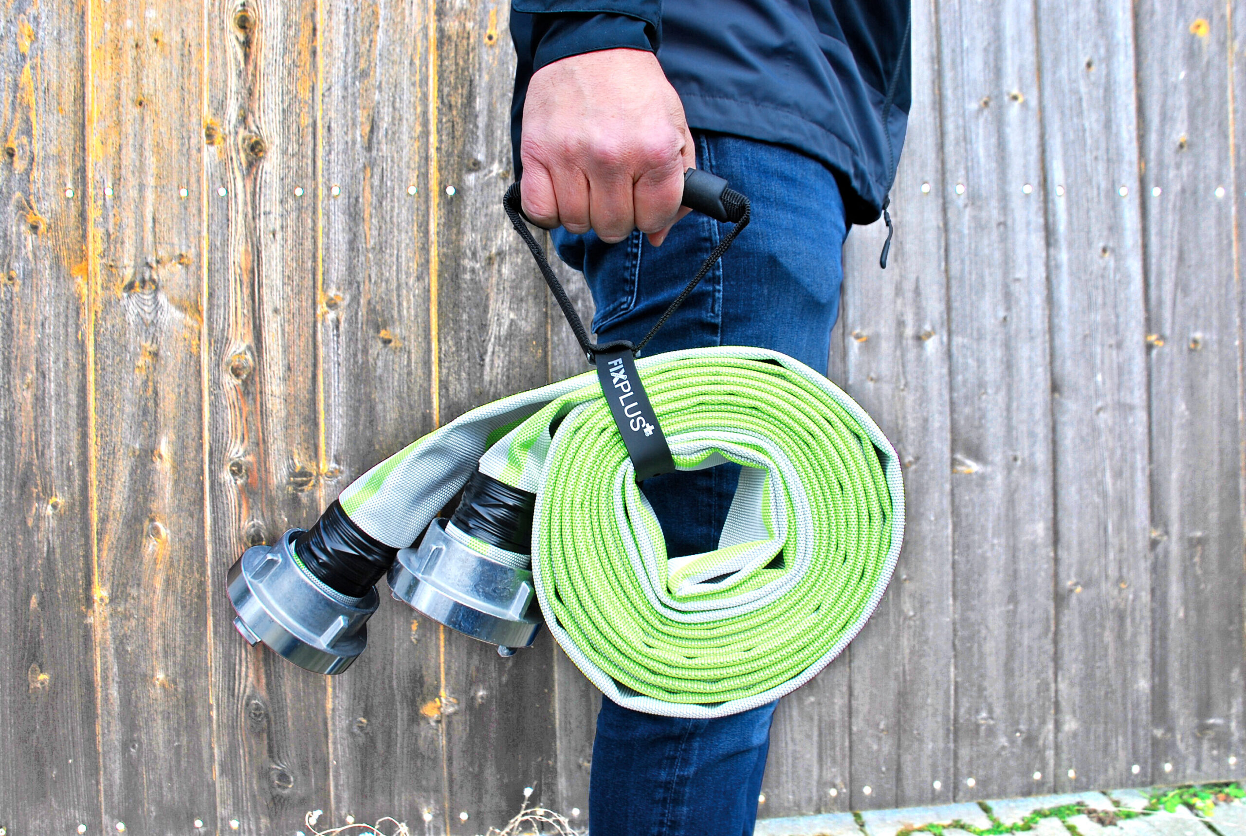 FixPlus, cinghia elastica di fissaggio con maniglia - 2,3 x 66 cm - immagine 3