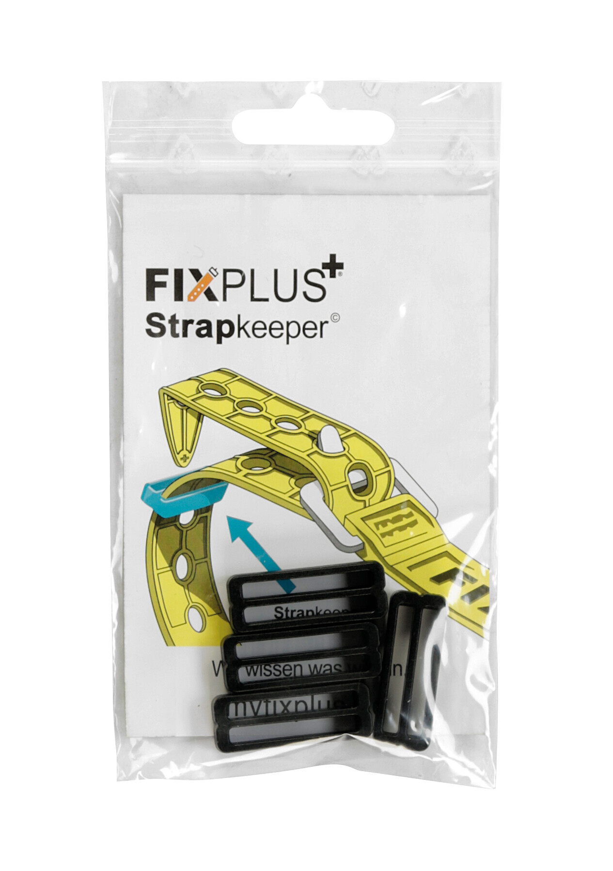 Fixplus Strapkeeper, anelli ferma cinghia, 4 pz - L - ↔ 2,30 cm - immagine 3