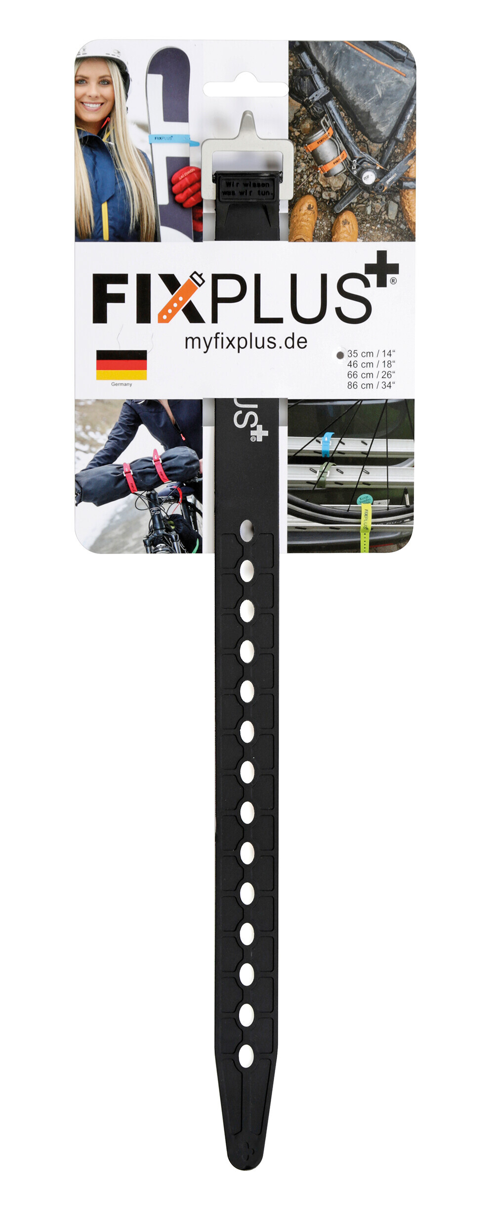 FixPlus, cinghia elastica di fissaggio - 2,3 x 35 cm - immagine 9