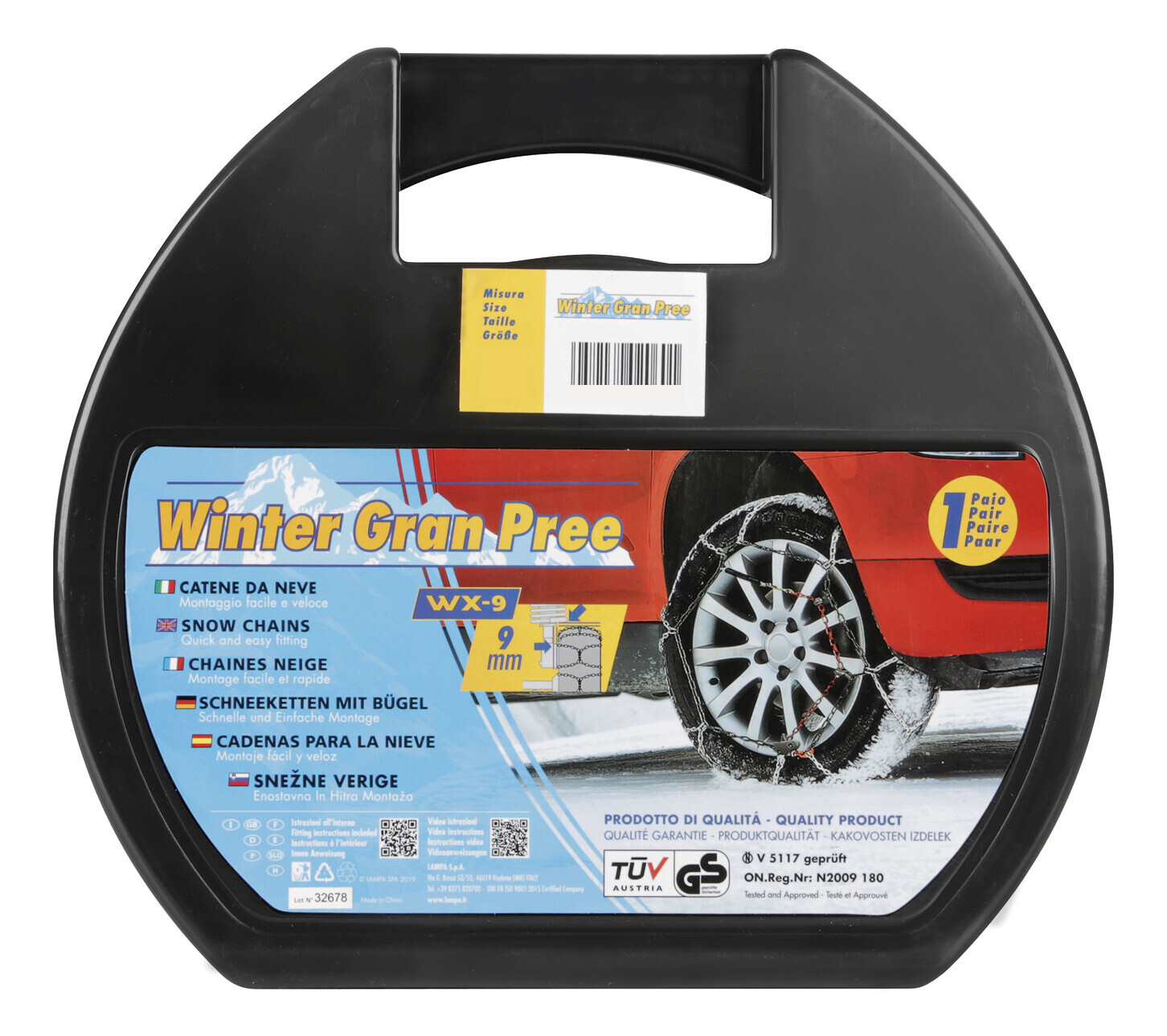 WX-9 - Winter Gran Pree, catene da neve autovetture - 14 - immagine 6