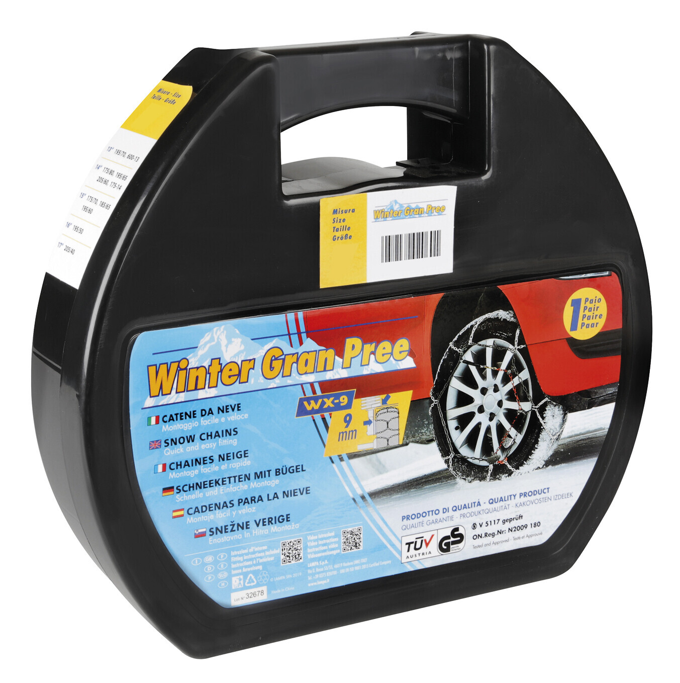 WX-9 - Winter Gran Pree, catene da neve autovetture - 14 - immagine 9
