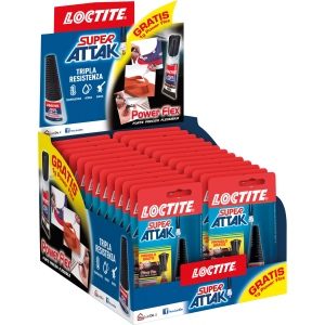 Loctite Super Attak Professional, 5,5 g - Display 24 pz