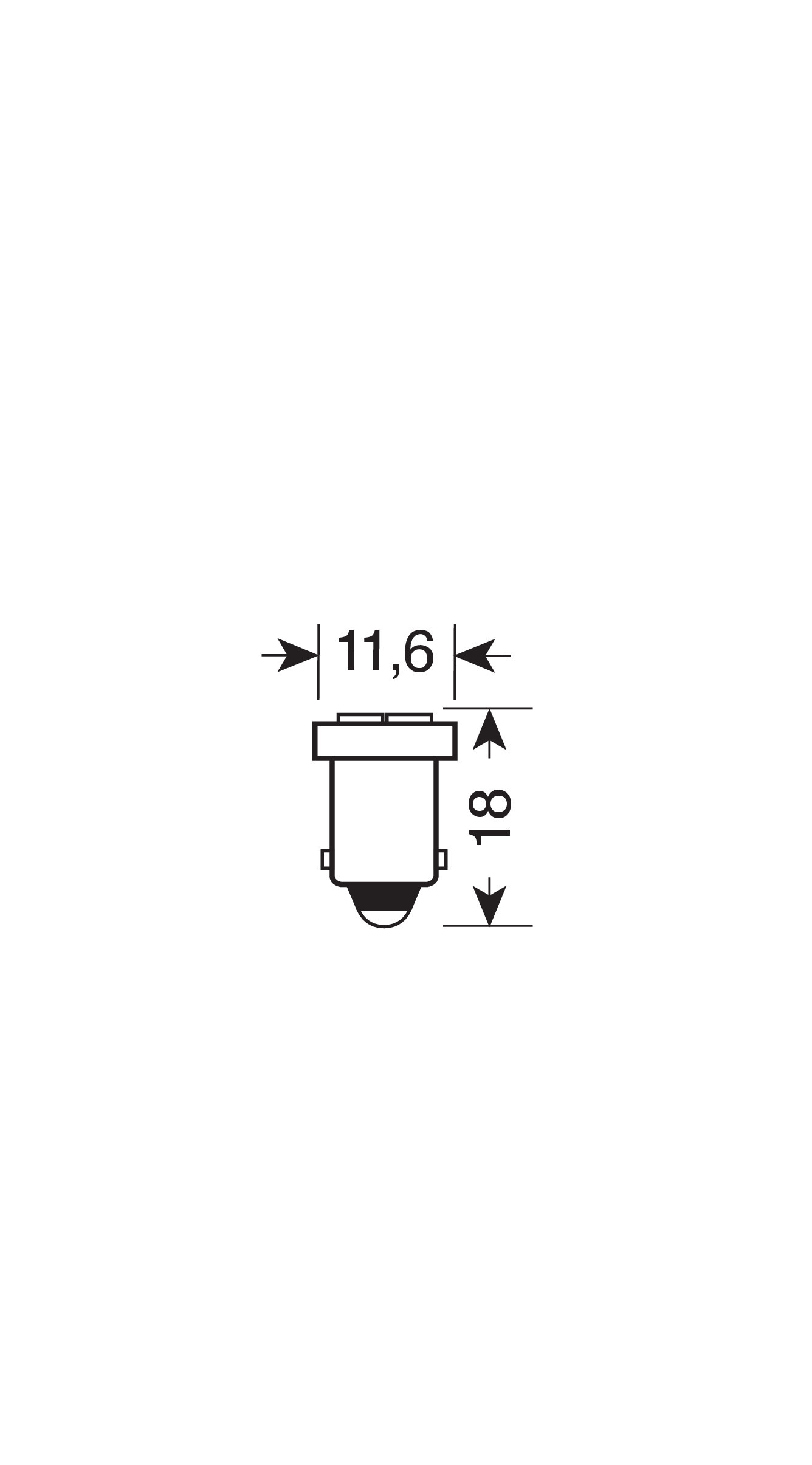 24/28V Led Series - 4 SMD x 1 chips - (T4W) - BA9s - 20 pz - Busta - Bianco - Doppia polarità - immagine 3