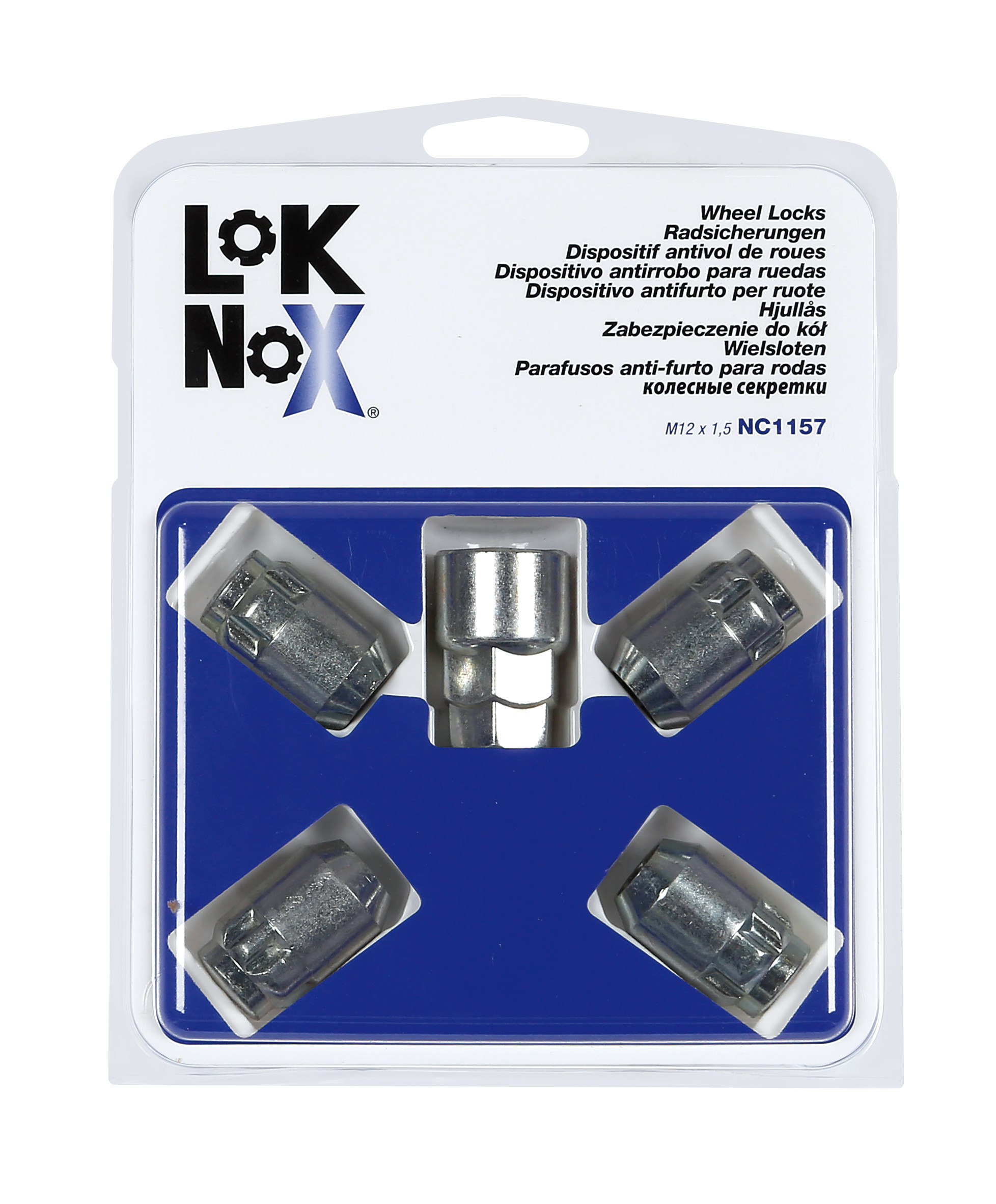 Dadi conici, kit 4 pz - Lok-Nox - F150 - F200