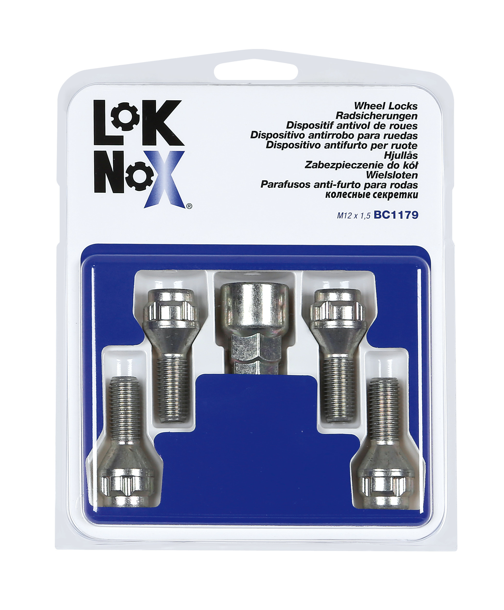 Bulloni conici, kit 4 pz - Lok Nox - A120 - A190 - immagine 2