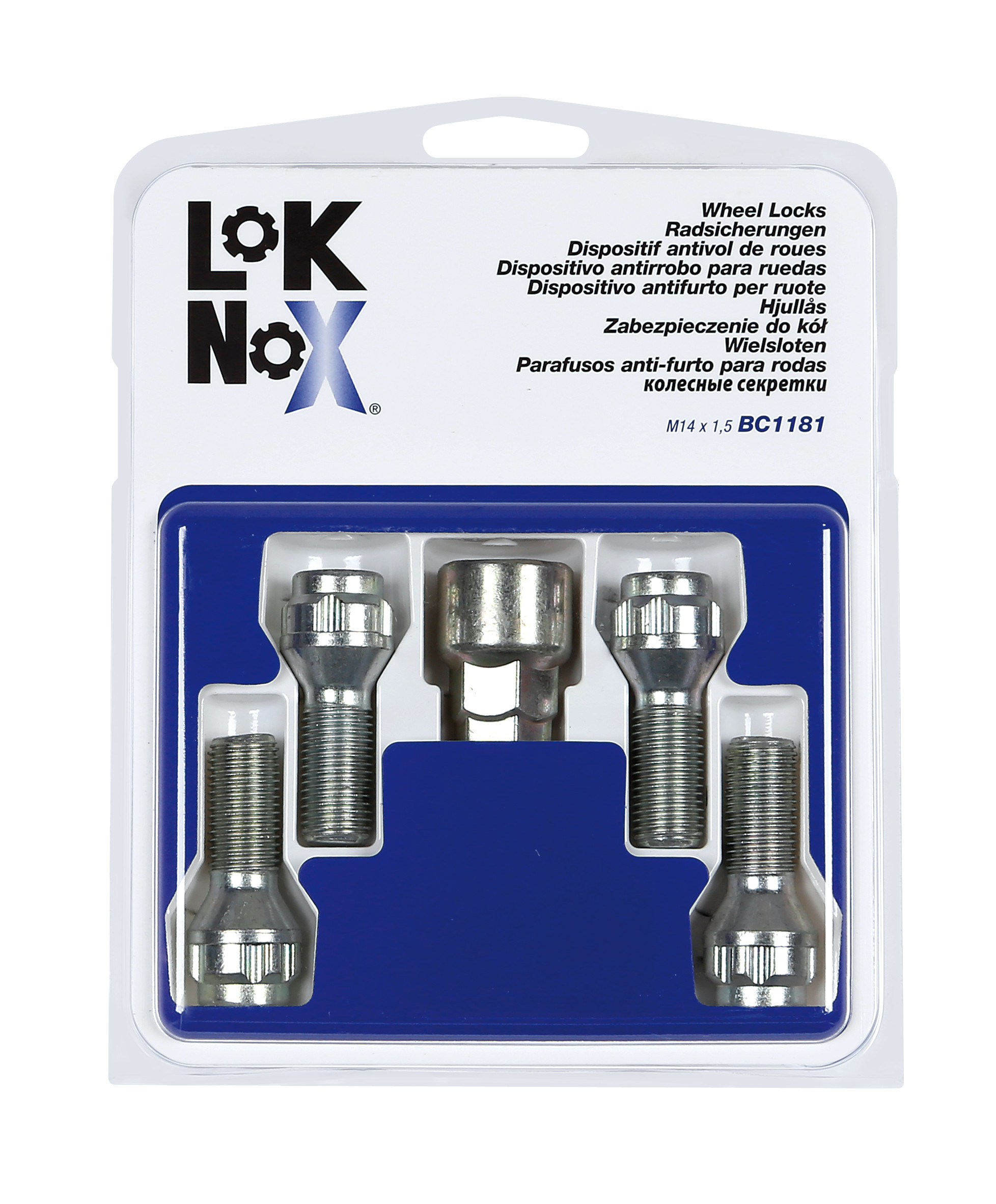 Bulloni conici, kit 4 pz - Lok Nox - A290
