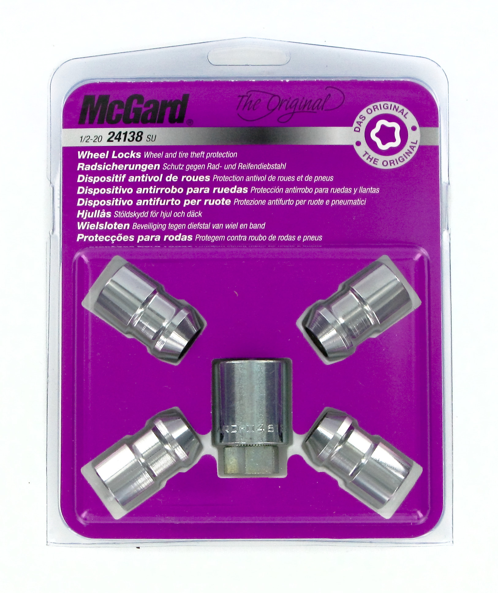Dadi conici, kit 4 pz - Original - F020