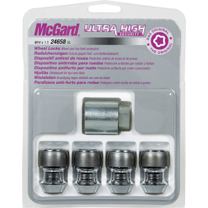 Dadi conici, kit 4 pz - Ultra High Security - F230