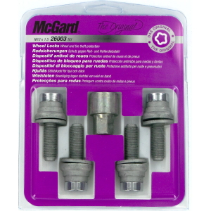 Bulloni piatti con rondella, kit 4 pz - Original - D040