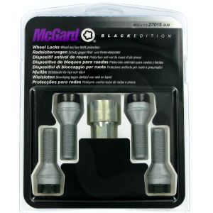 Bulloni conici, kit 4 pz - Black Edition - A150