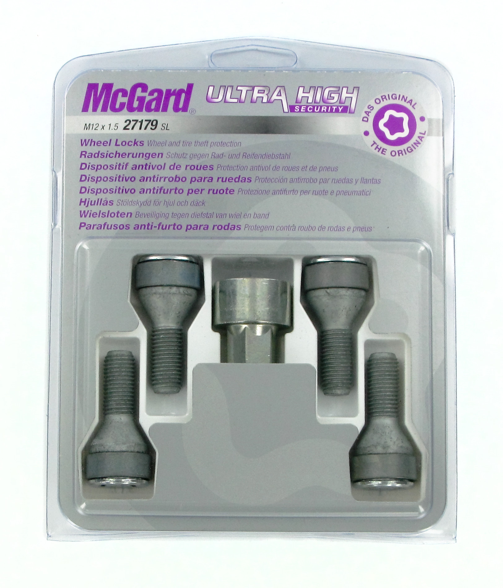 Bulloni conici, kit 4 pz - Ultra High Security - A120 - immagine 2