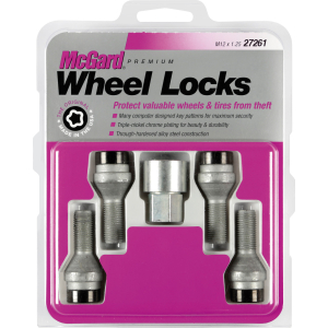 Bulloni conici, kit 4 pz - Black Edition - A055