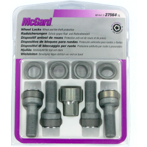 Bulloni con rondella conica, kit 4 pz - Ultra High Security - C030