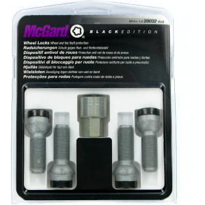 Bulloni sferici, kit 4 pz - Black Edition - E110