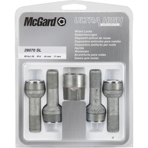 Bulloni sferici, kit 4 pz - Ultra High Security - E180