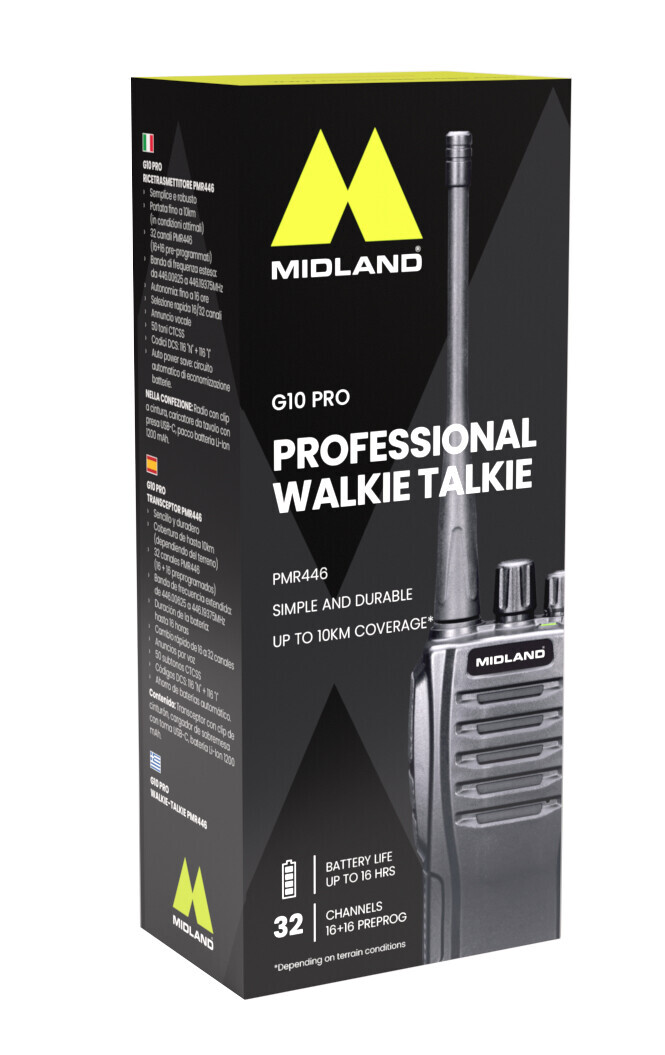 G10 PRO, walkie talkie - immagine 8