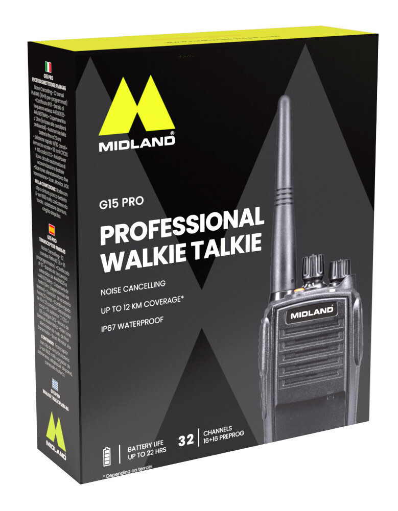 G15 PRO NC, walkie talkie - immagine 8