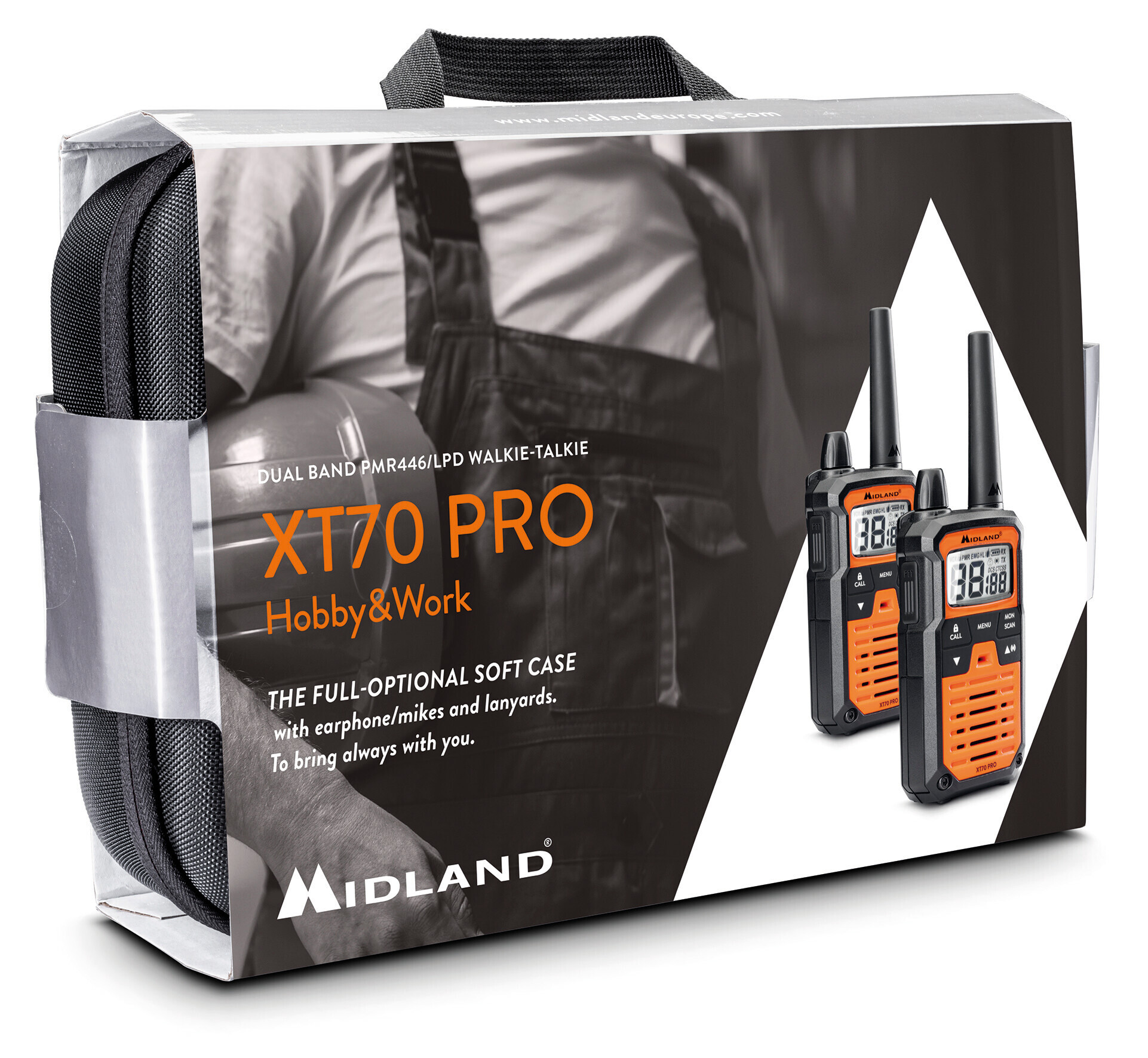 XT70 PRO Hobby & Work, set 2 walkie talkie - immagine 8