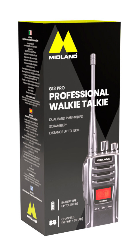 G13 PRO, professional walkie talkie - immagine 8