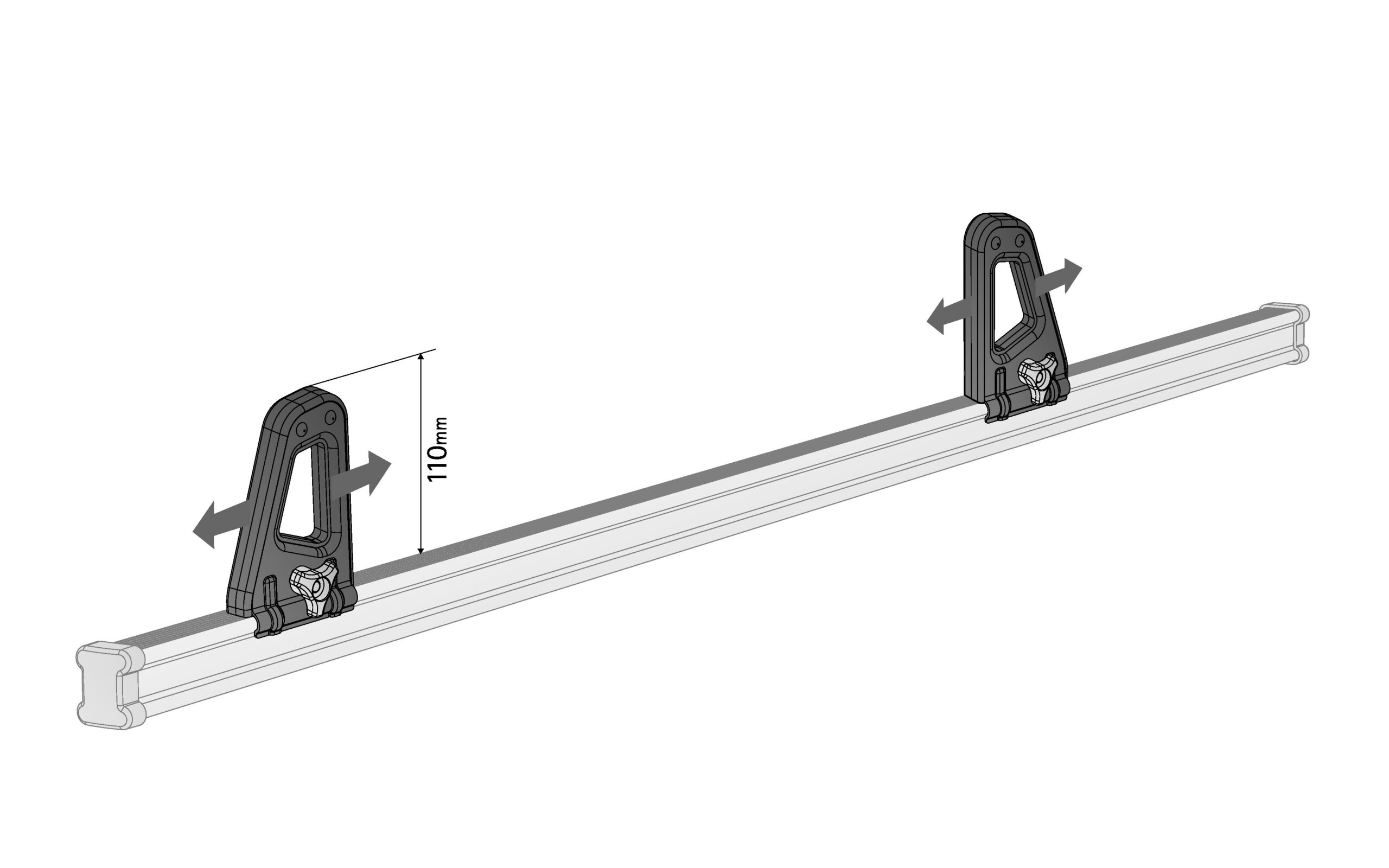 K-1, coppia fermacarico - 11 cm - immagine 3