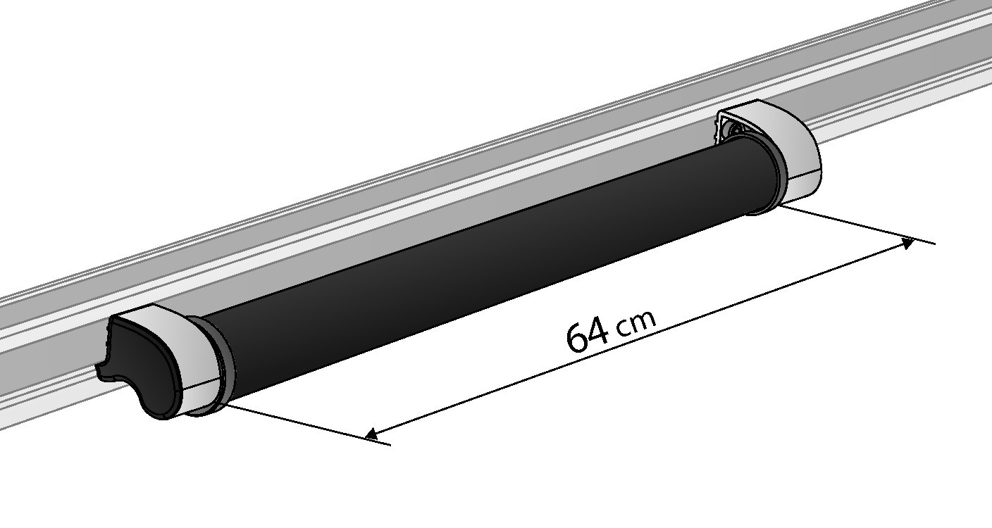 KP-0, rullo posteriore - 64 cm - immagine 4