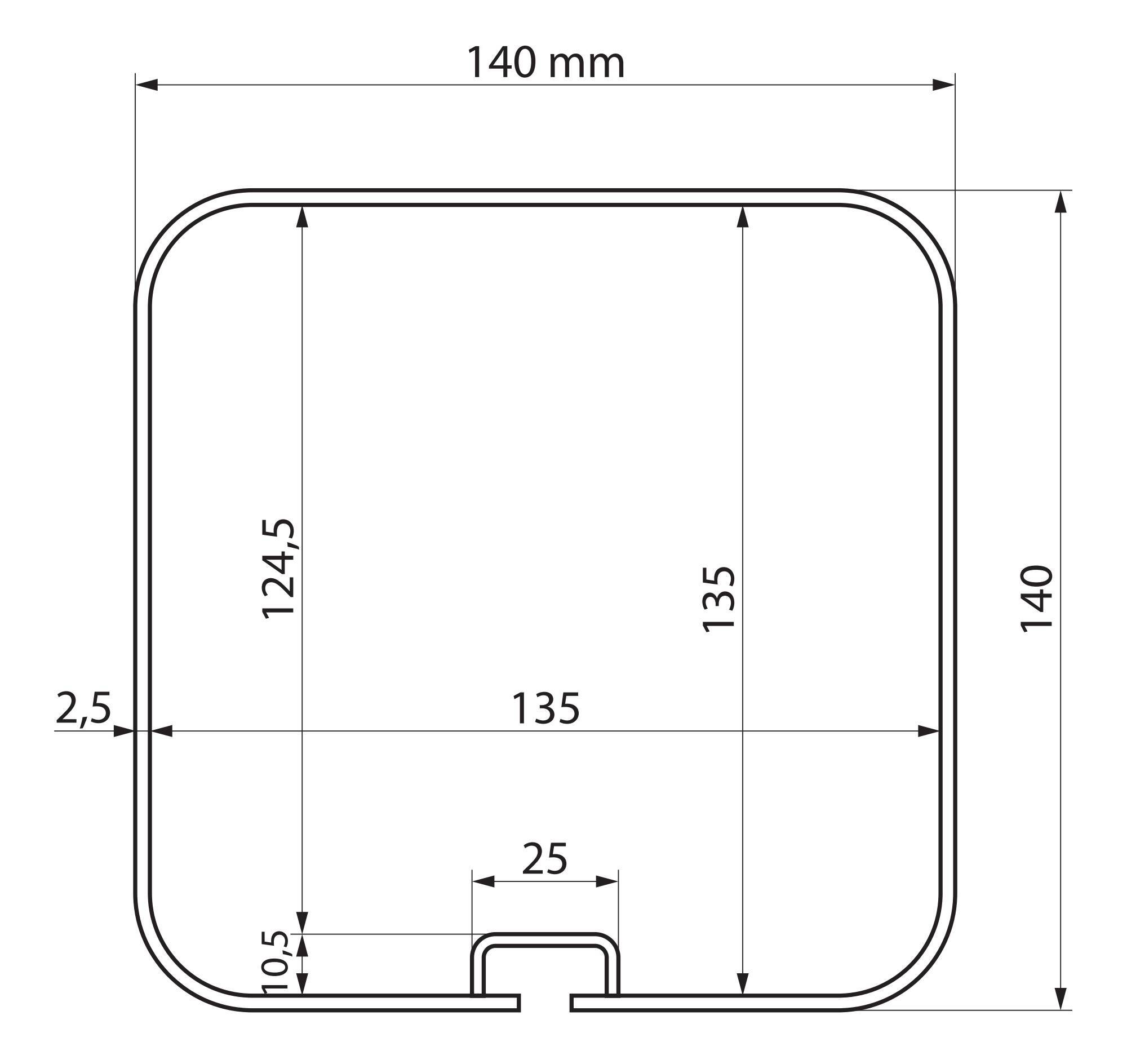 Van-Tube 3000, portatubi in alluminio per veicoli commerciali - 322 cm - immagine 7